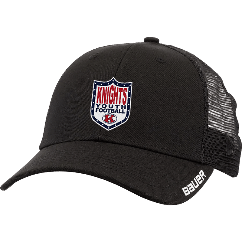 Knights Youth Football Bauer Adult Team Mesh Snapback