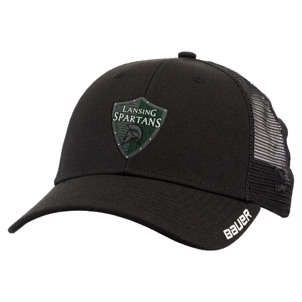 Lansing Spartans Bauer Youth Team Mesh Snapback