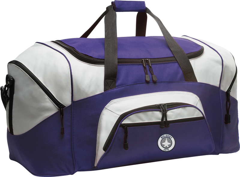 NJ Jets Standard Colorblock Sport Duffel