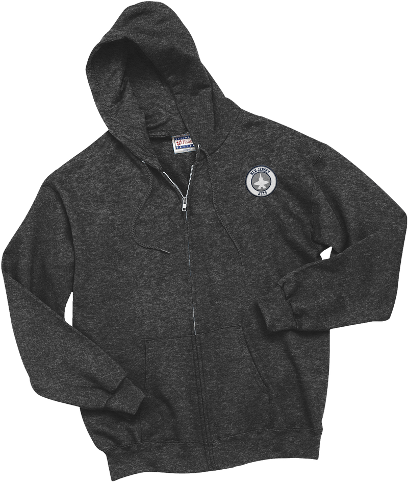 NJ Jets Ultimate Cotton - Full-Zip Hooded Sweatshirt