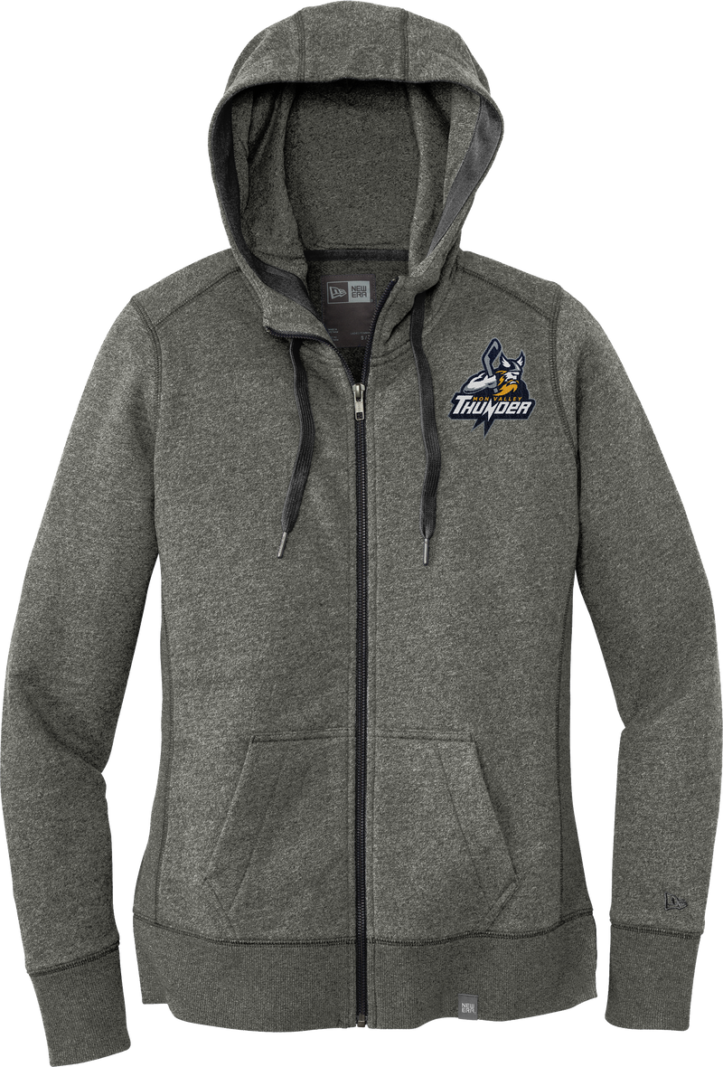 Mon Valley Thunder New Era Ladies French Terry Full-Zip Hoodie