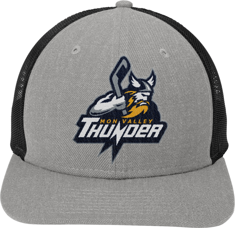 Mon Valley Thunder New Era Snapback Low Profile Trucker Cap