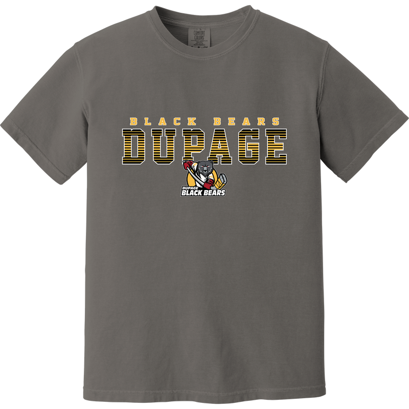 Dupage Black Bears Heavyweight Ring Spun Tee