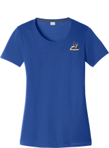 Mon Valley Thunder Ladies PosiCharge Competitor Cotton Touch Scoop Neck Tee