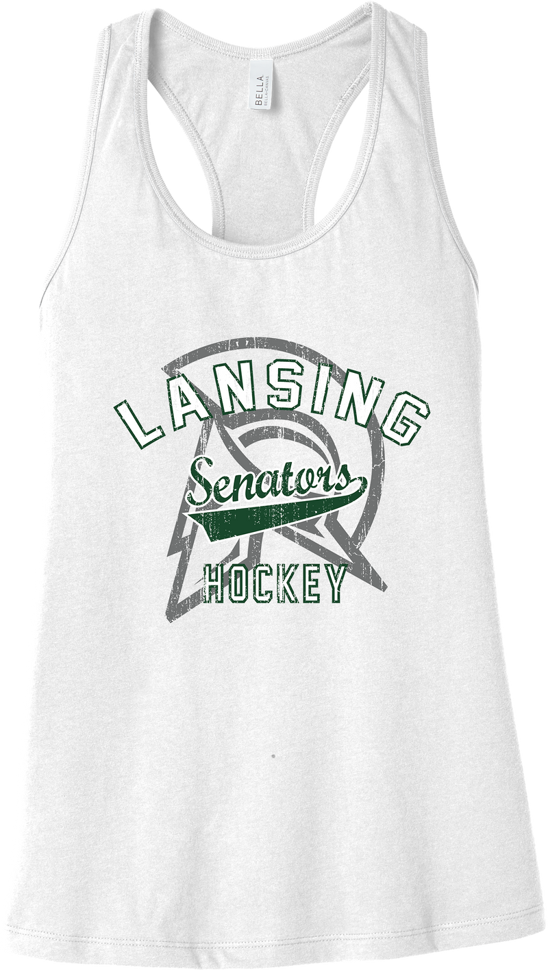 Lansing Senators Womens Jersey Racerback Tank