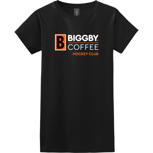 Biggby Coffee Hockey Club Softstyle Ladies' T-Shirt