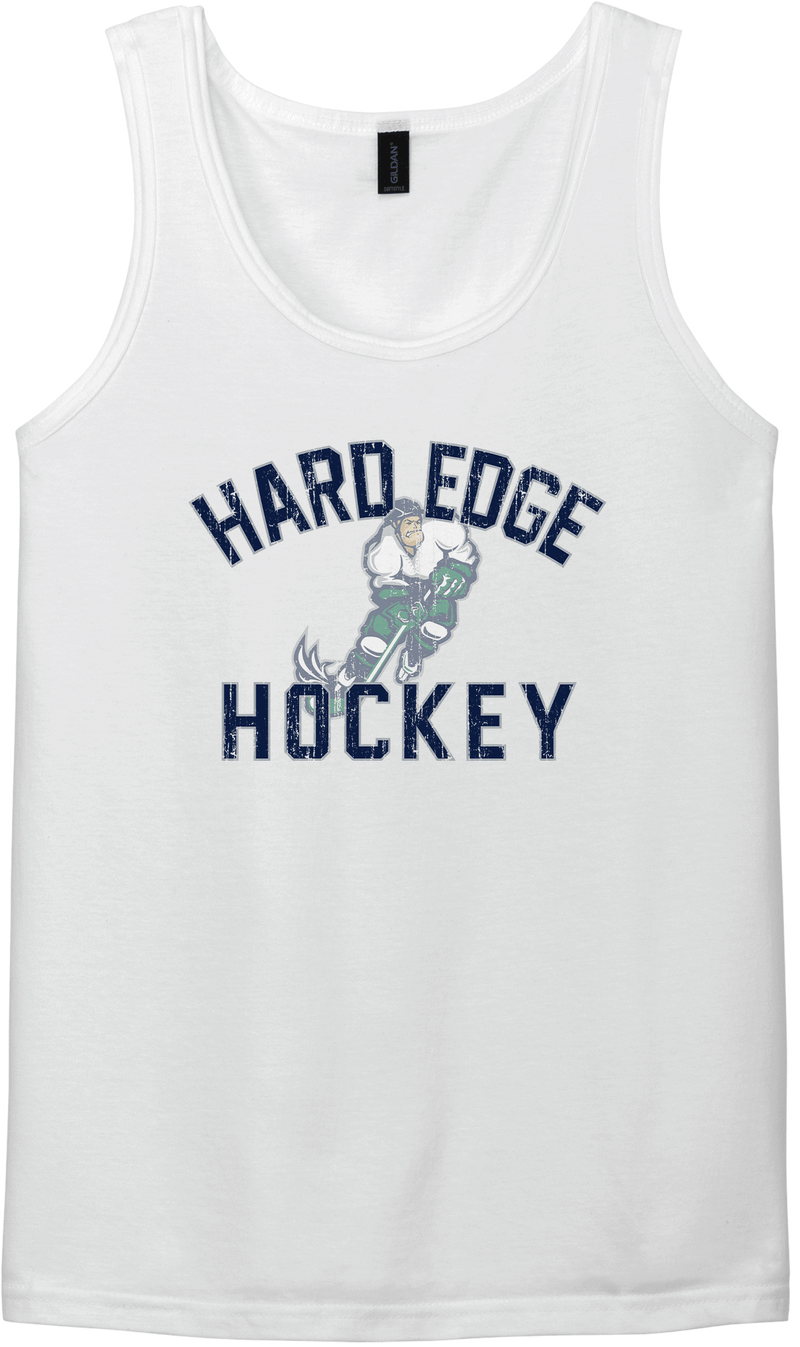 Hard Edge Hockey Softstyle Tank Top