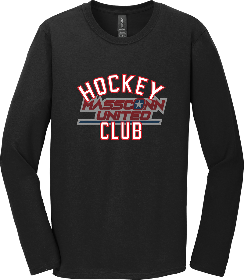 Mass Conn United Softstyle Long Sleeve T-Shirt