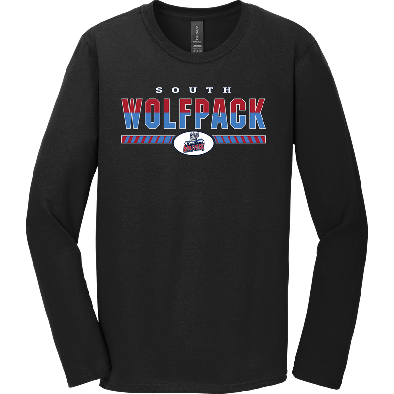 CT Wolfpack South Softstyle Long Sleeve T-Shirt