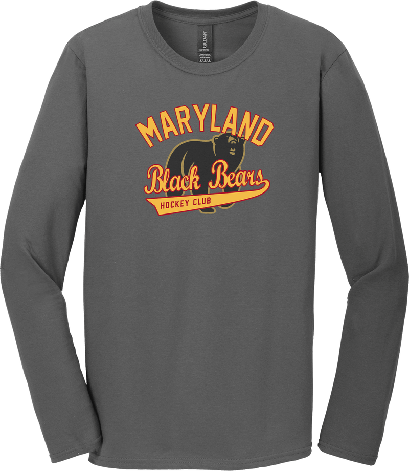Maryland Black Bears Softstyle Long Sleeve T-Shirt
