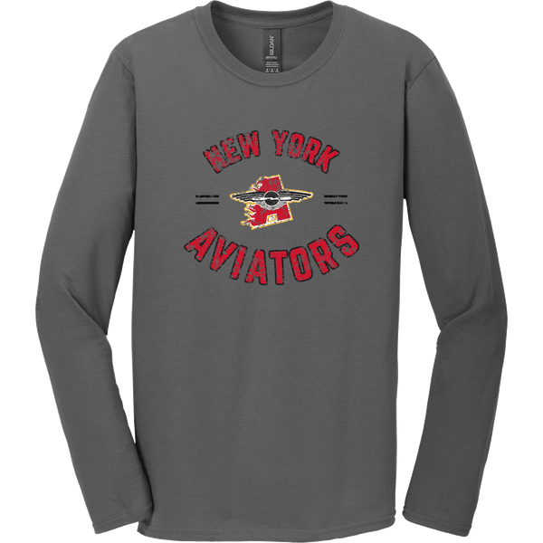 NY Aviators Softstyle Long Sleeve T-Shirt