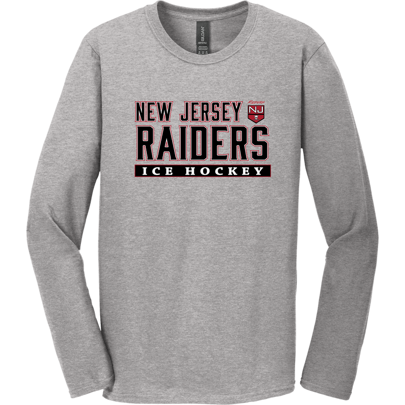 NJ Raiders Softstyle Long Sleeve T-Shirt