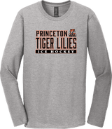 Princeton Tiger Lilies Softstyle Long Sleeve T-Shirt