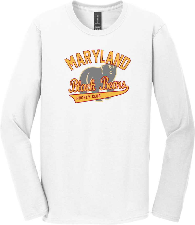 Maryland Black Bears Softstyle Long Sleeve T-Shirt