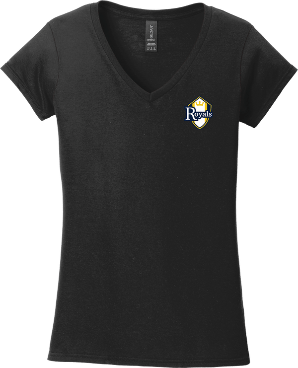 Royals Hockey Club Softstyle Ladies Fit V-Neck T-Shirt