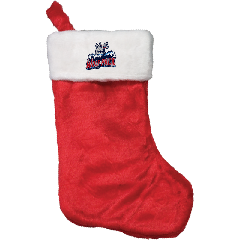 CT Wolfpack South Plush Christmas Stocking