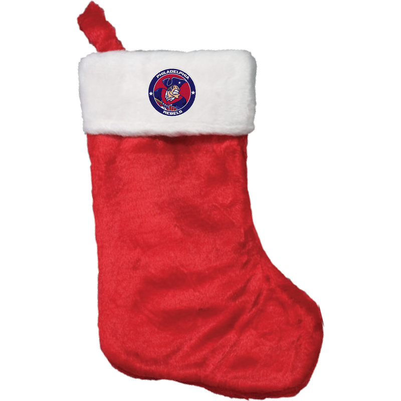 Philadelphia Rebels Plush Christmas Stocking