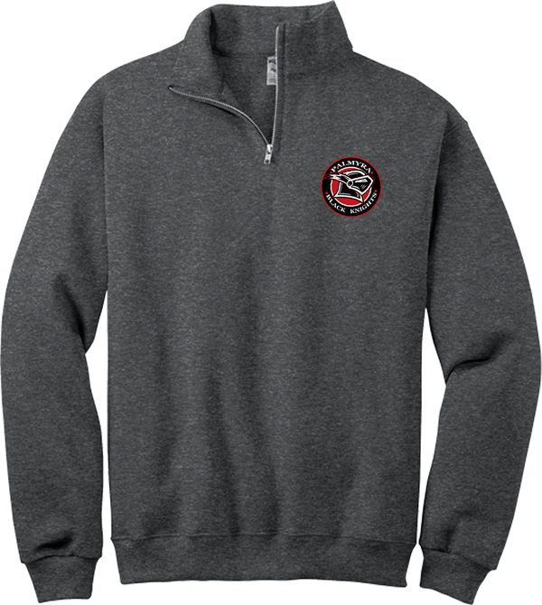 Palmyra Black Knights NuBlend 1/4-Zip Cadet Collar Sweatshirt