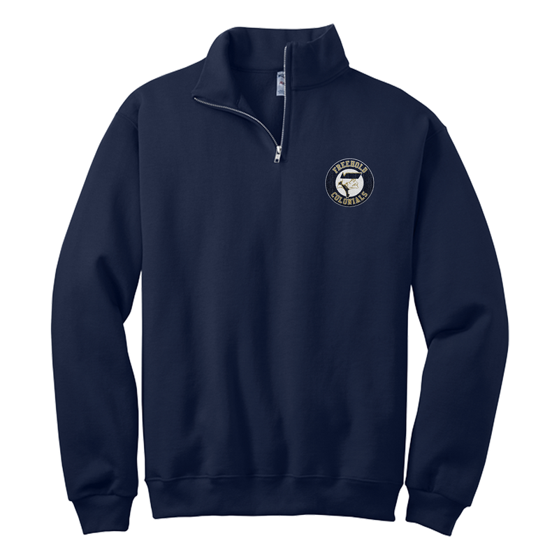 FRC Freehold Colonials NuBlend 1/4-Zip Cadet Collar Sweatshirt