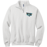 Boca Barracudas NuBlend 1/4-Zip Cadet Collar Sweatshirt