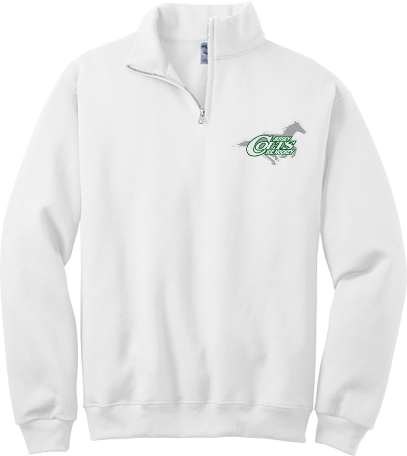 NJ Colts NuBlend 1/4-Zip Cadet Collar Sweatshirt