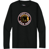 Maryland Black Bears Youth Cooling Performance Long Sleeve Tee