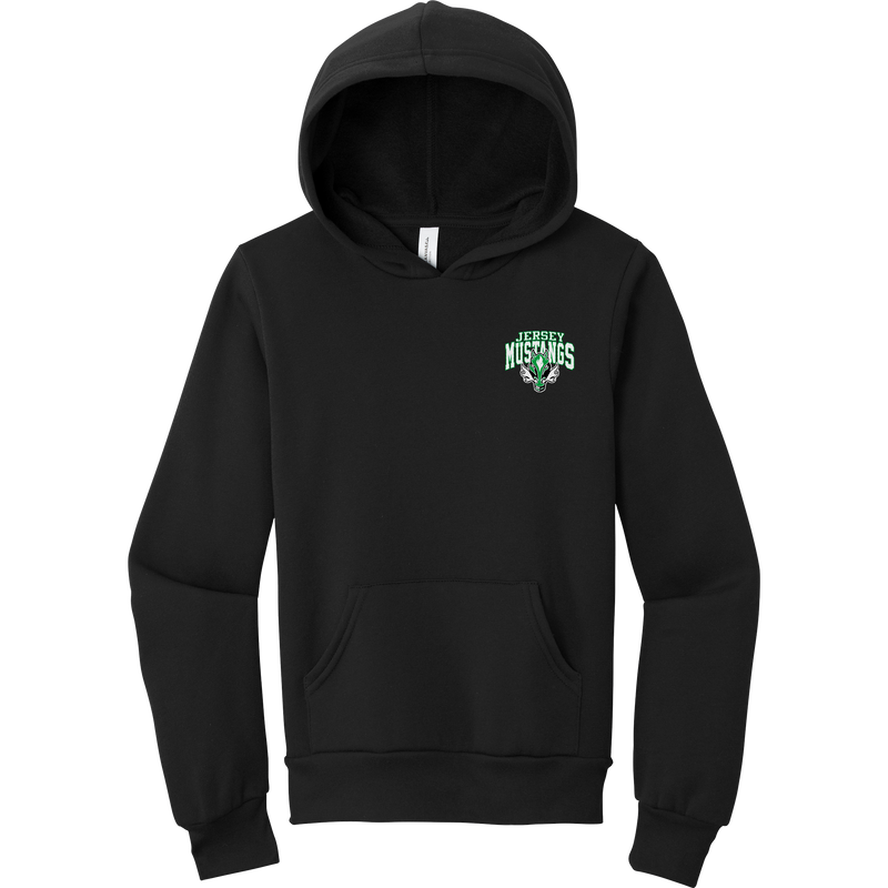 Jersey Mustangs Youth Sponge Fleece Pullover Hoodie