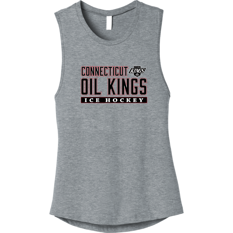 CT Oil Kings Womens Jersey Muscle Tank