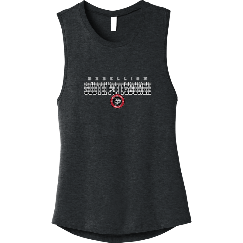 South Pittsburgh Rebellion Womens Jersey Muscle Tank