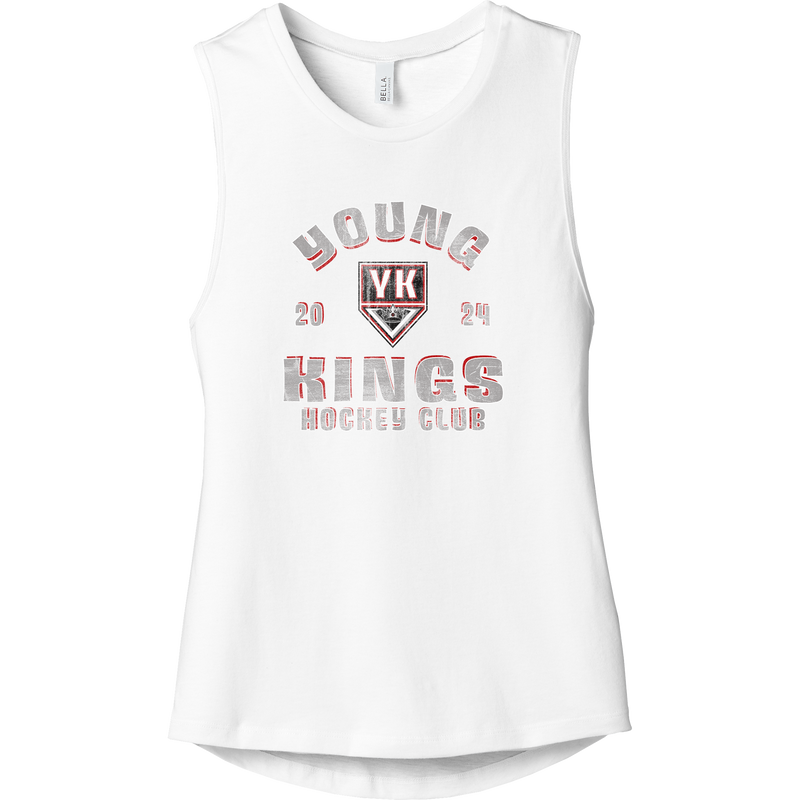 Young Kings Womens Jersey Muscle Tank