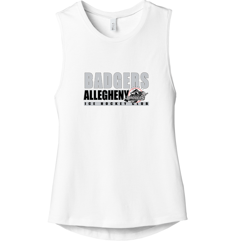 Allegheny Badgers Womens Jersey Muscle Tank