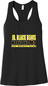 MD Jr. Black Bears Womens Jersey Racerback Tank