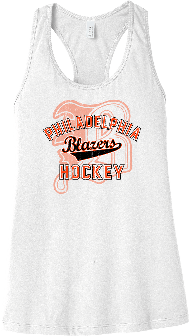 Philadelphia Blazers Womens Jersey Racerback Tank