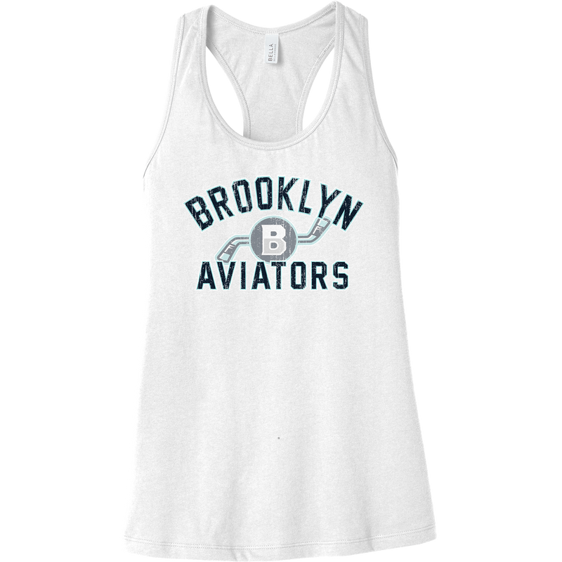 Brooklyn Aviators Womens Jersey Racerback Tank