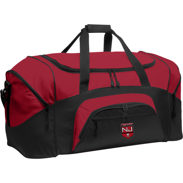 NJ Raiders Standard Colorblock Sport Duffel