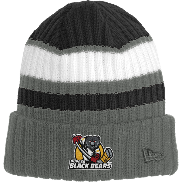 Dupage Black Bears New Era Ribbed Tailgate Beanie