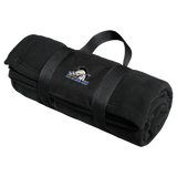 Mid-State Mustangs Fleece Blanket with Carrying Strap