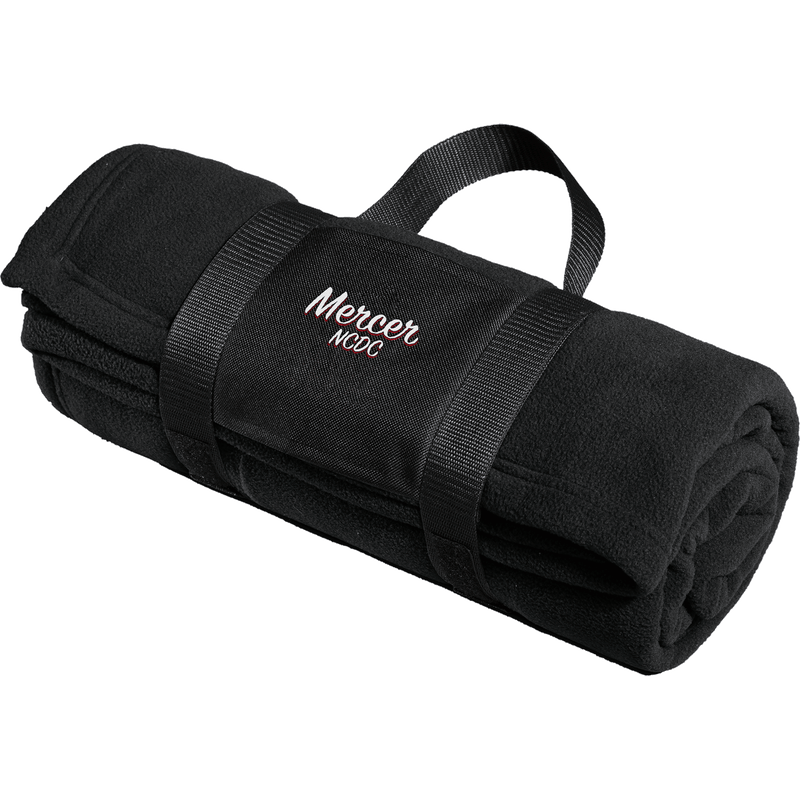 Mercer NCDC Fleece Blanket with Carrying Strap