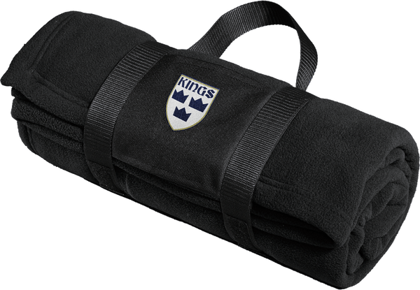 North Jersey Kings Fleece Blanket with Carrying Strap