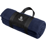 Randolph Hockey Fleece Blanket with Carrying Strap