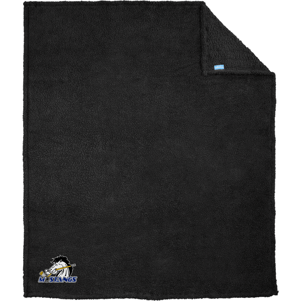 Mid-State Mustangs Cozy Blanket