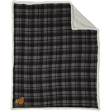 Avon Grove Flannel Sherpa Blanket