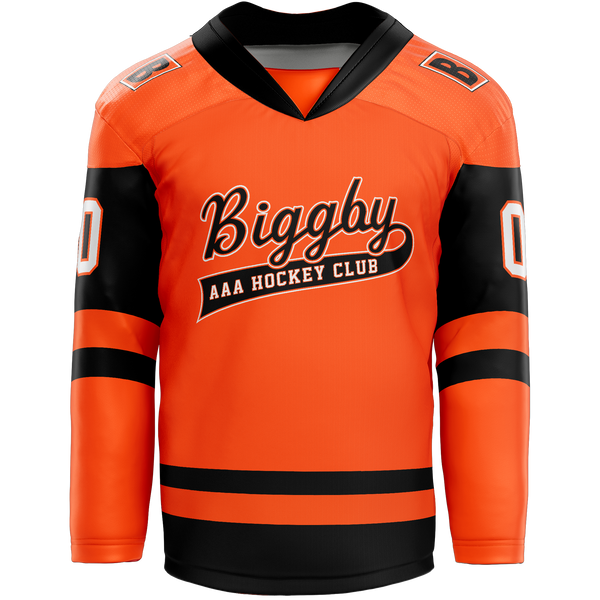 Biggby Coffee AAA Tier 1 Boy's Adult Goalie Jersey