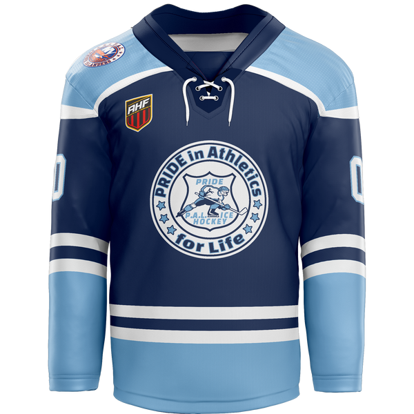 Blue Knights Goalie Hybrid Jersey - Navy