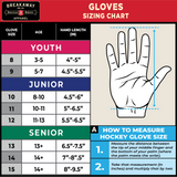 Seacoast Spartans CCM 85C Custom Gloves Senior