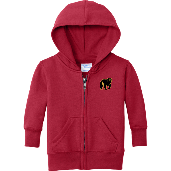 Maryland Black Bears Infant Core Fleece Full-Zip Hooded Sweatshirt