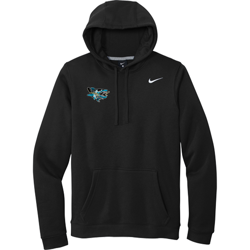 Boca Barracudas Nike Club Fleece Pullover Hoodie