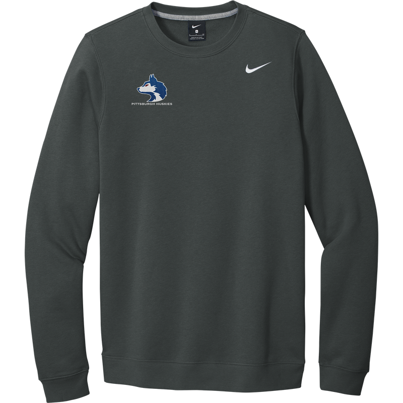 Pittsburgh Huskies Nike Club Fleece Crew