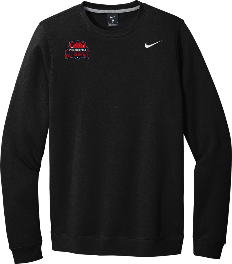 Philadelphia Resistance Nike Club Fleece Crew