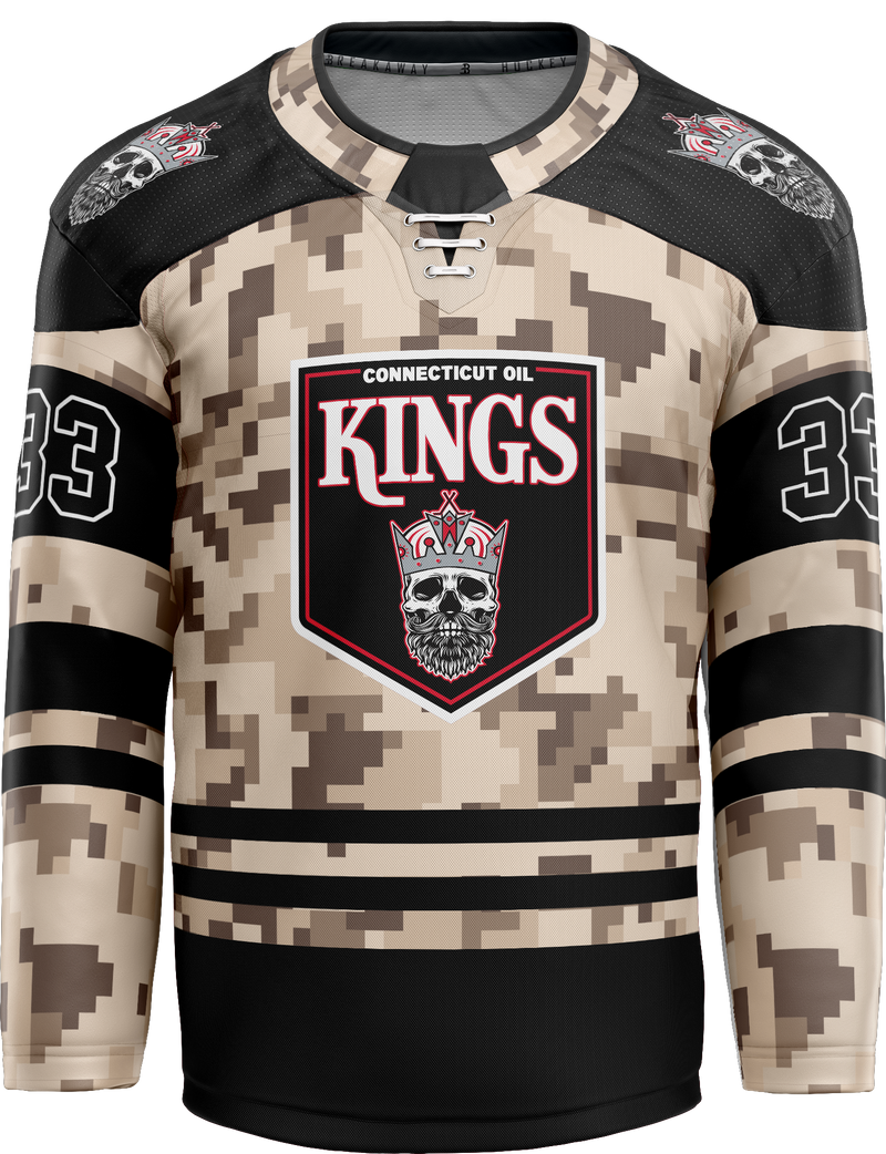 CT Oil Kings Youth Player Jersey 2023